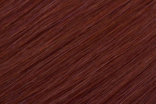 Extensions - Human Hair, 50 cm - Colour 21 rubin